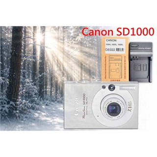 NB-4L 副場充電器 相容 Canon PowerShot SD1000 電池充電器 NB4L 充電器 另有電池