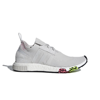 ADIDAS 男鞋 休閒運動鞋 NMD RACER PK GREY ONE 灰白粉黃【A-KAY0】【CQ2443】