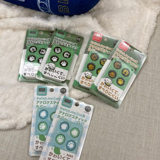 良值 Switch Joycon Lite蘑菇 保護套 類比帽 動物森友會 ns配件