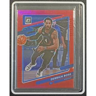 #Ae45 Derrick Rose 玫瑰 球員卡 Optic 金屬卡 紅亮 限/99
