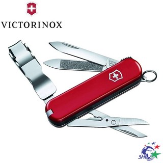 Victorinox 維氏瑞士刀 - Nail Clip 580 紅握柄8用指甲剪 0.6463 (VN159) 詮國