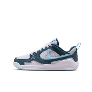 NIKE JORDAN CMFT ERA GS 藍綠 緩震 麂皮 網眼 運動鞋 女鞋 大童鞋【HQ0506-103】