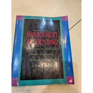 📚【超值二手原文書】經典權威《Management Accounting》Second Edition 