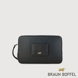 【BRAUN BUFFEL】卡特 手拿包-多色賣場(德國小金牛台灣總代理)/BF585-03-BK