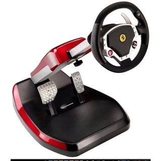 Thrustmaster Ferrari Wireless F430 電玩方向盤踏板組 PS3 PC
