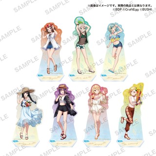 BanG Dream！Girls Band Party！Summer Vacation ver. 角色壓克力立牌