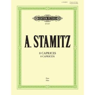 【599免運費】Stamitz - 8首長笛隨想曲 8 Caprices for Flute