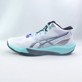 ASICS 1051A101100 SKY ELITE FF MT 4 男 SHINE PACK 排球鞋 白/湖水綠銀紫