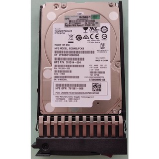 HP 900G 10K SAS 781514-004 619463-001伺服器硬碟 含Tray