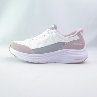 SKECHERS 150404WWLV 女休閒鞋 Contour Foam 寬楦 瞬穿 白/薰衣草【iSport愛運動】