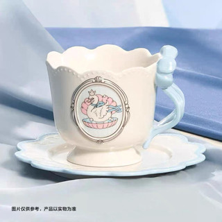 星巴克杯子公主下午茶系列復古天鵝可愛簡約高級馬克杯碟組