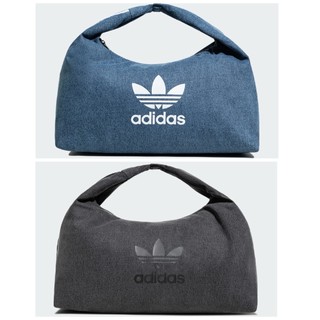 【豬豬老闆】ADIDAS D SHOULDER BAG 經典 三線 牛仔風 肩背包 藍IX7693 黑IX7694