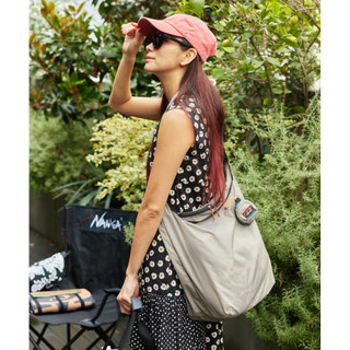 NANGA × FREAK'S STORE POCKETABLE SHOULDER BAG 托特包 輕量 收納包 斜背包