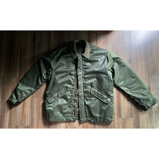 70s Vintage Navy Military USN Deck Alpha Jacket 美軍公發 海軍甲板外套