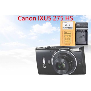 NB-11L 副場充電器 相容 Canon IXUS 275 HS 電池充電器 NB11L 充電器 另有電池