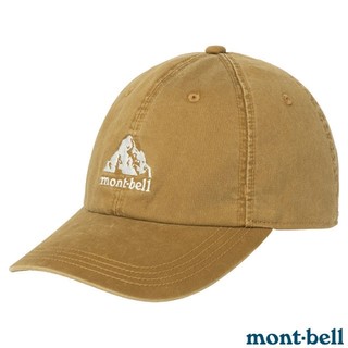 【mont-bell】透氣純棉 棒球帽 WASHED OUT COTTON CAP 鴨舌帽 戶外遮陽帽 2108192