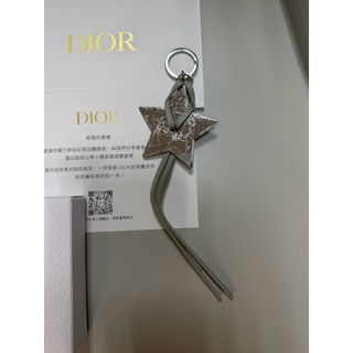 迪奧Dior 星星鑰匙圈 幸運星流蘇吊飾