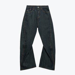 【P.COAST LAB 】SENSE Unwash 3D Curved Jeans (Indigo)