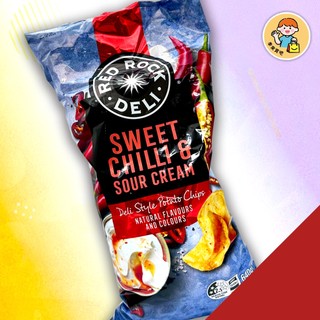 Red Rock Deli 甜辣酸奶口味洋芋片 640公克 好市多 COSTCO 澳洲 甜辣 酸奶 洋芋片 餅乾 零食