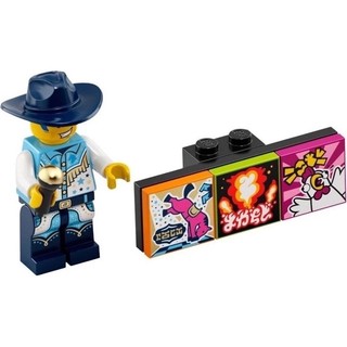 現貨 二手拆賣 樂高 LEGO LEGO 43101-6 Discowboy 人偶包