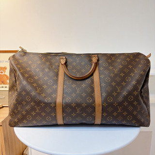 正品 LOUIS VUITTON KEEPALL BANDOULIÈRE 60 旅行袋