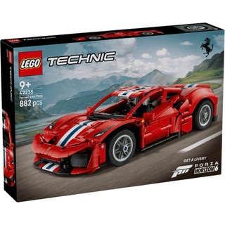 【椅比呀呀|高屏1600】LEGO 樂高 42235 科技系列 法拉亞 Ferrari 488 PISTA 汽車