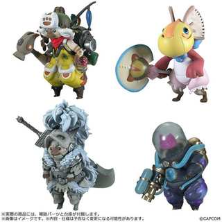 CAPCOM 魔物獵人 標準模型Plus 裝扮 艾路貓 艾露貓 收藏集 Vol.1 27年1月【預購】【GAME休閒館】