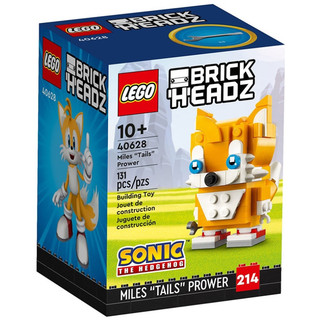 【高雄天利鄭姐】樂高LEGO 40628 Miles "Tails" Prower 大頭娃娃 BrickHeadz