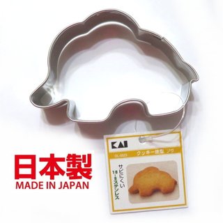 asdfkitty*日本製 貝印 304不鏽鋼模型-大象-餅乾.鳳梨酥.飯糰.綠豆糕模-壓蔬菜.起司