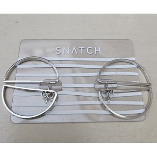 SNATCH Store 幾何線條圈圈耳環