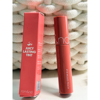 rom&nd juicy lasting tint 18號/9成新