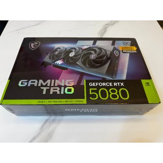 【全新未拆】MSI 微星 GeForce RTX 5080 GAMING TRIO OC 顯示卡