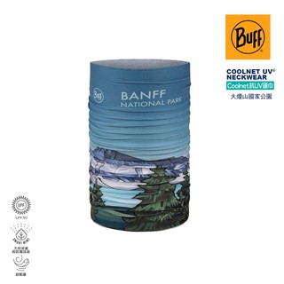 【BUFF】Coolnet抗UV頭巾(班夫國家公園)-抗UV 快乾 防風 涼感 國家公園系列|BFFB1NAL3776
