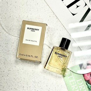 BURBERRY HERO 駿勇之心(英雄神話)男性淡香精/淡香水 5ML ◆NANA◆