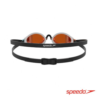 【線上體育】SPEEDO 成人競技泳鏡 鏡面 Speedsocket 2 白