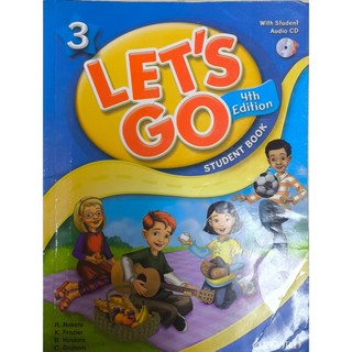 兒童美語教材 二手 Let's go系列第四版 Let's Go 3 課本+習作
