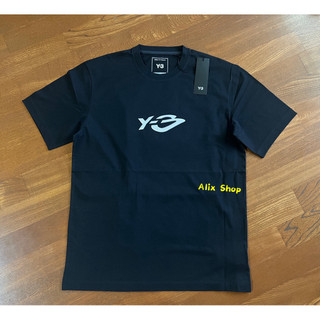 免運費 2026現貨 Y-3 山本耀司 立體 銀色 斜體字 Y-3 Logo 男女 可穿 黑色 戶外運動 休閒日常
