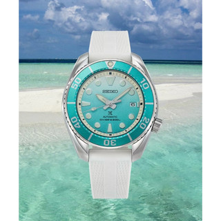SEIKO 精工錶 Prospex 亞洲限定款馬爾地夫沙洲潛水機械錶-45mm 6R35-03M0G(SPB539j1)