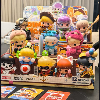 現貨+預購❤️泡泡瑪特 DIMOO PIXAR 正版 公仔 聯名 草莓熊 巴斯光年 胡迪 蘇利文 皮克斯