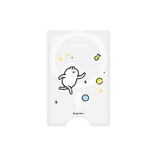 【TOYSELECT】醜白兔宇宙散步MagSafe磁吸卡片夾
