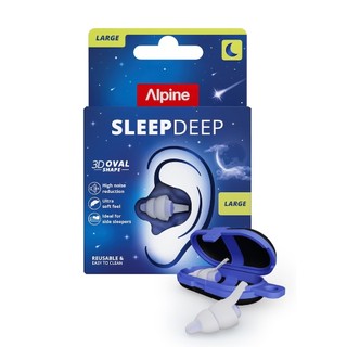Alpine SleepDeep Large 荷蘭製 舒眠耳塞