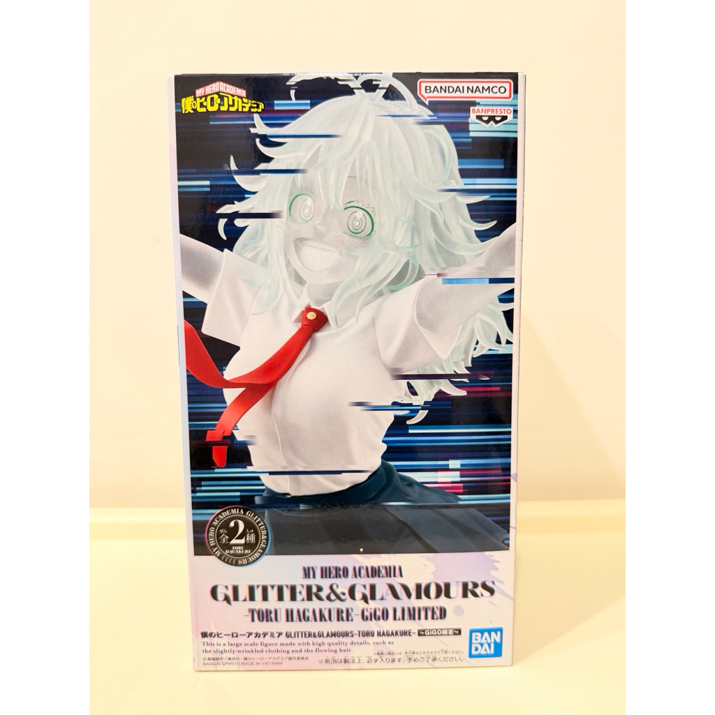 一番殿🇯🇵 現貨在台 全新日版 景品 BANPRESTO 我的英雄學院 G&G 葉隱透 GiGO 彩色 透明 公仔 模型