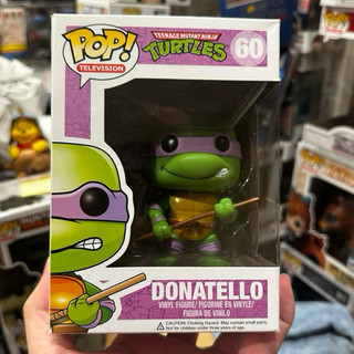 -傑卡玩具- 《美國正版現貨附殼》Funko pop 60 忍者龜 多納泰羅 Donatello #公仔