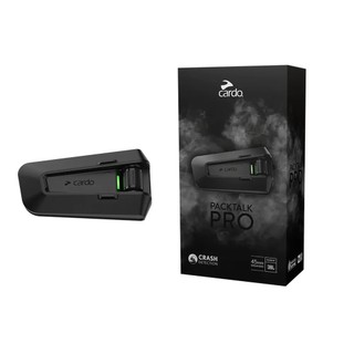 Cardo PACKTALK PRO 安全帽通訊藍牙耳機 單入組 碰撞偵測 可支援到15人 公司貨