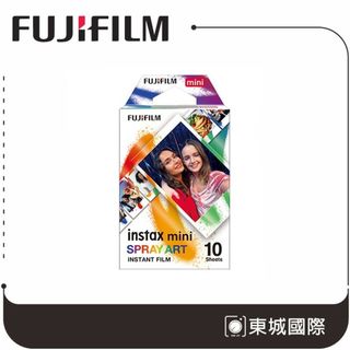 FUJIFILM 富士 INSTAX MINI 拍立得底片-噴霧藝術 SPRAY ART 交換禮物 生日禮物