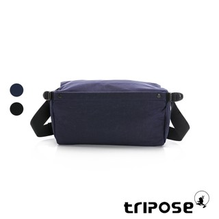 tripose EASEPASSE油蠟尼龍中性百搭防潑水貼身斜背包-大