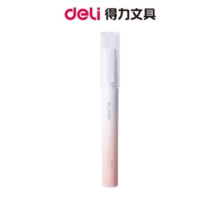 【Nusign紐賽】漸層筆型口紅膠/清露粉/2.2g/ENS141｜固體膠 膠水 黏貼文具 學生文具 質感文具 辦公文具