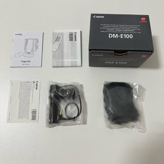 全新正貨✨Canon DM-E100指向性立體麥克風 /佳能DM-E100/立體聲麥克風/機頂麥克風