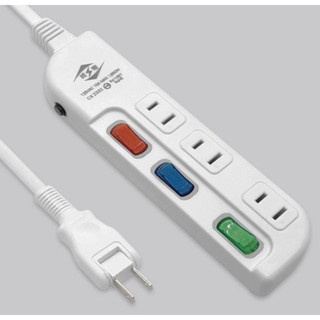 {福利品}威電3開3座延長線, 15A, 15尺