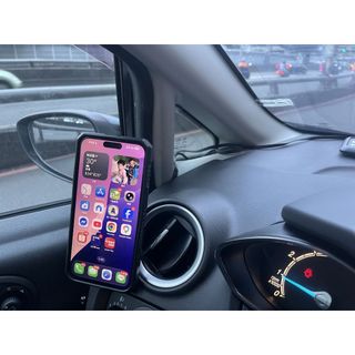 FORD FIESTA 09~20 冷氣出風口手機架360度旋轉 含專用底座與多向延長桿 17mm球頭 LUFI路飛支架